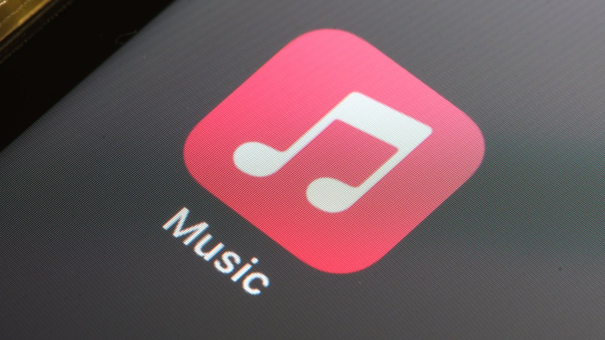 Apple Music su un dispositivo digitale