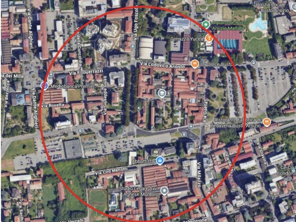 Dengue a Busto Arsizio: disinfestazione notturna in zona piazzale Barsanti