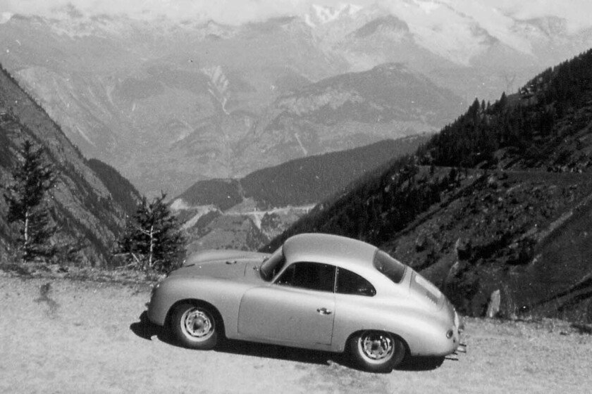 Un viaggio familiare in Porsche negli anni ’50: 10.000 km in tutta Europa con un coupé sportivo
