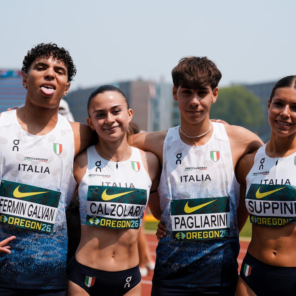 Atletica a Eugene: Crotti e Marzola in finale, 4×100 mista vola con il terzo tempo