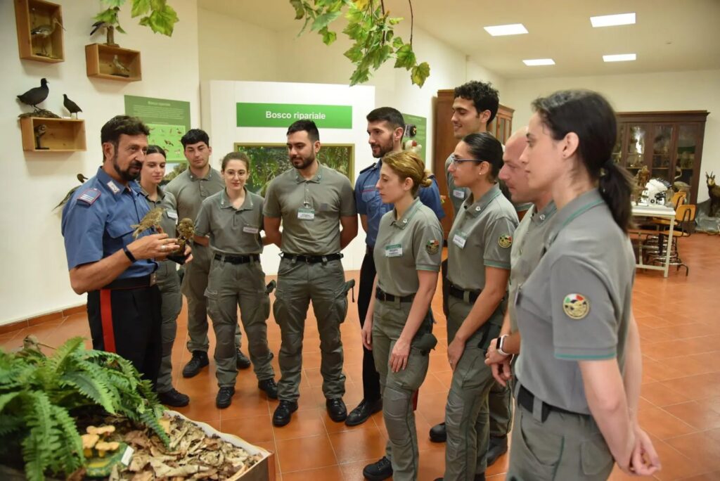 Primo corso per agenti forestali della Sicilia concluso a Cittaducale, 94 allievi formati
