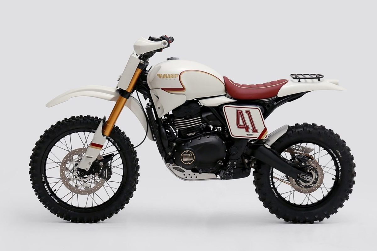 Triumph Miura: la Scrambler 400 XC si trasforma in una special da corsa