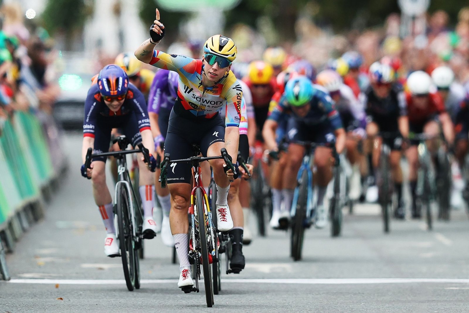 SD Worx-Protime domina la prima tappa del Tour of Britain Women con strategia di squadra