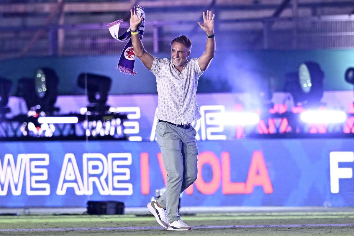 Centenario della Fiorentina: una festa di suoni, ricordi e ovazioni per Batistuta