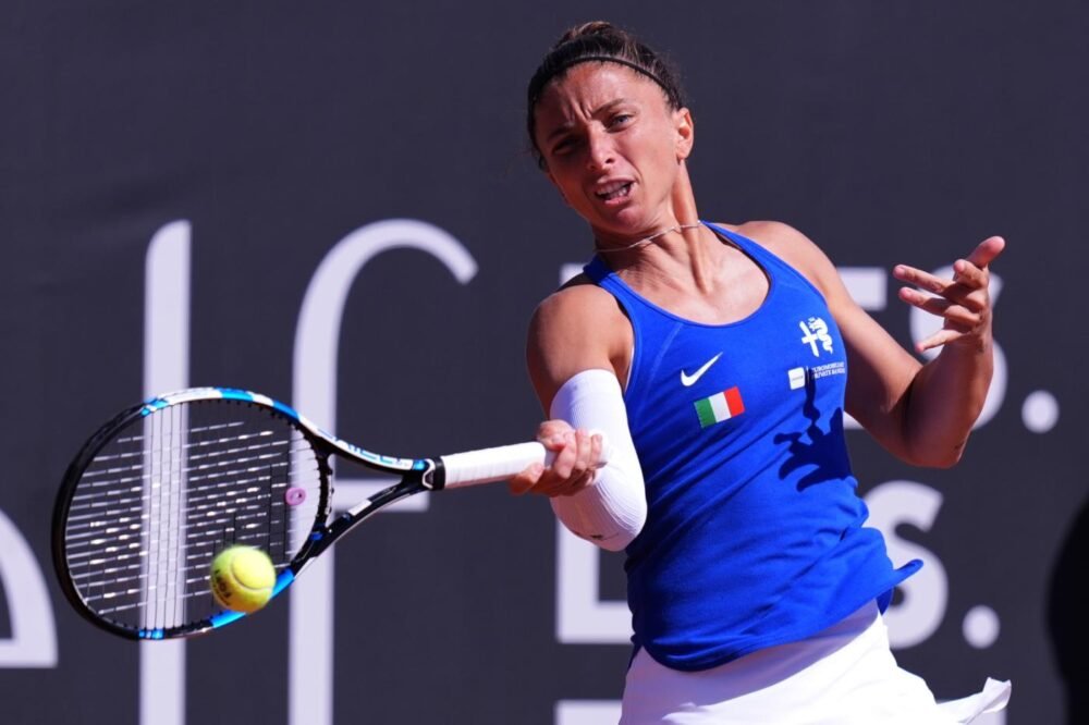 Sara Errani e Lilli Tagger eliminati al secondo turno dagli USA Dabrowski/Stefani