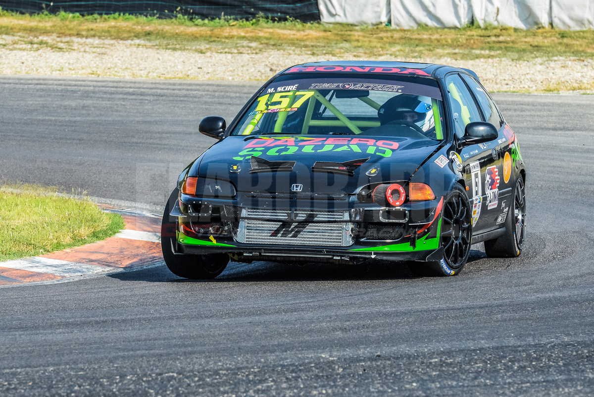 Honda Civic 1.6 turbo da 400 CV per Time Attack Italia