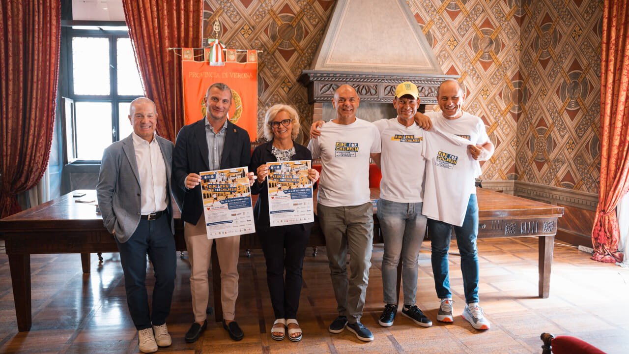 Staffetta solidale attraversa il Veneto per sostenere i bambini in cura a Padova