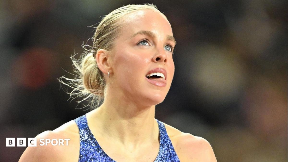Keely Hodgkinson si piazza al secondo posto dietro Audrey Werro dopo un infortunio