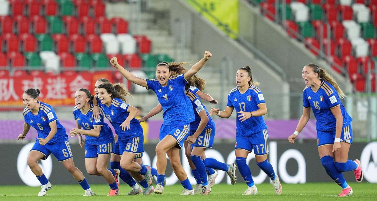 Italia ai quarti del Mondiale Under 20: battuta la Cina ai rigori in un match emozionante e intenso