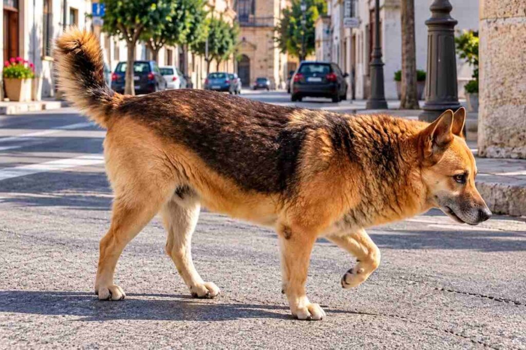 Rex, il cane di quartiere di Novoli, è morto dopo 19 anni di affetto e legami con la comunità