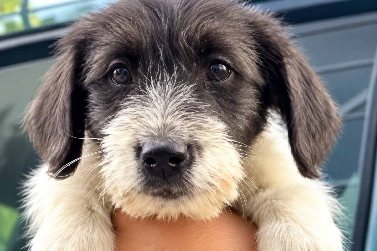 Il cucciolo abbandonato Tear ha trovato una famiglia dopo il pianto che ha commosso il web