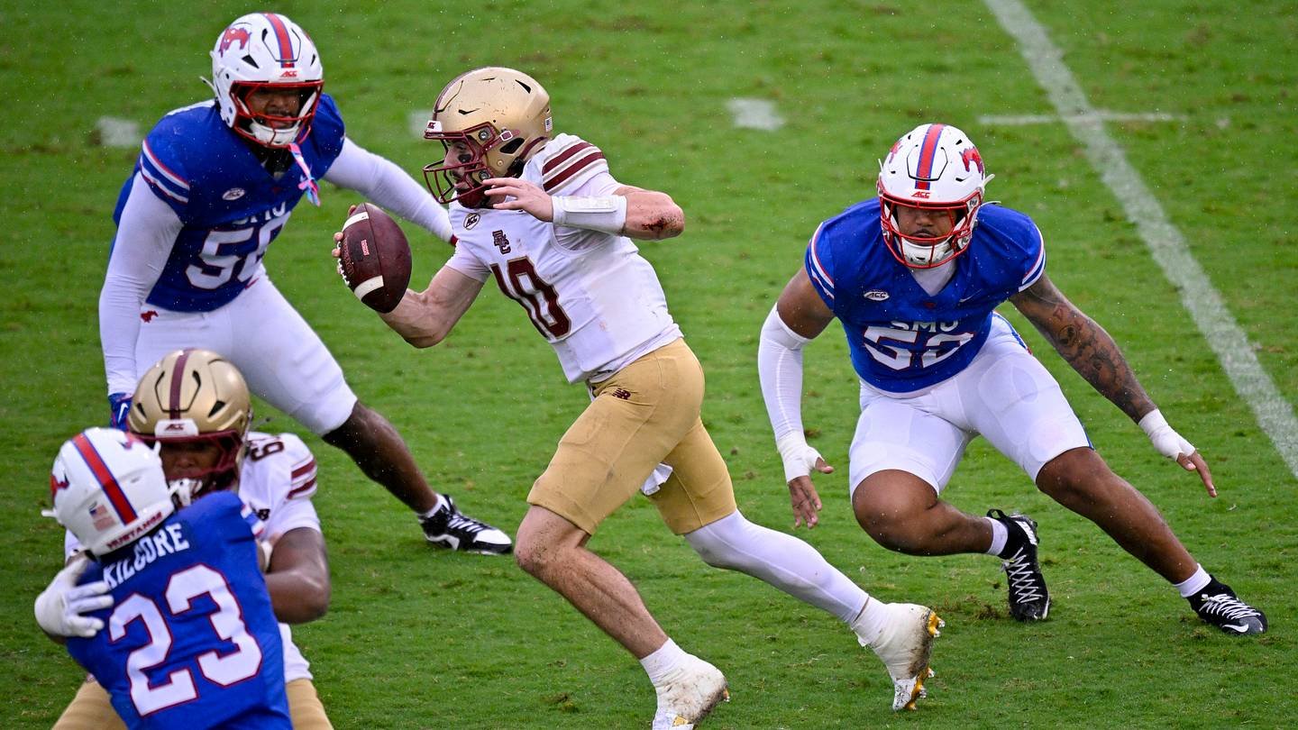 Boston College perde per 25-16 contro il numero 21 SMU, un altro sconfitto consecutivo