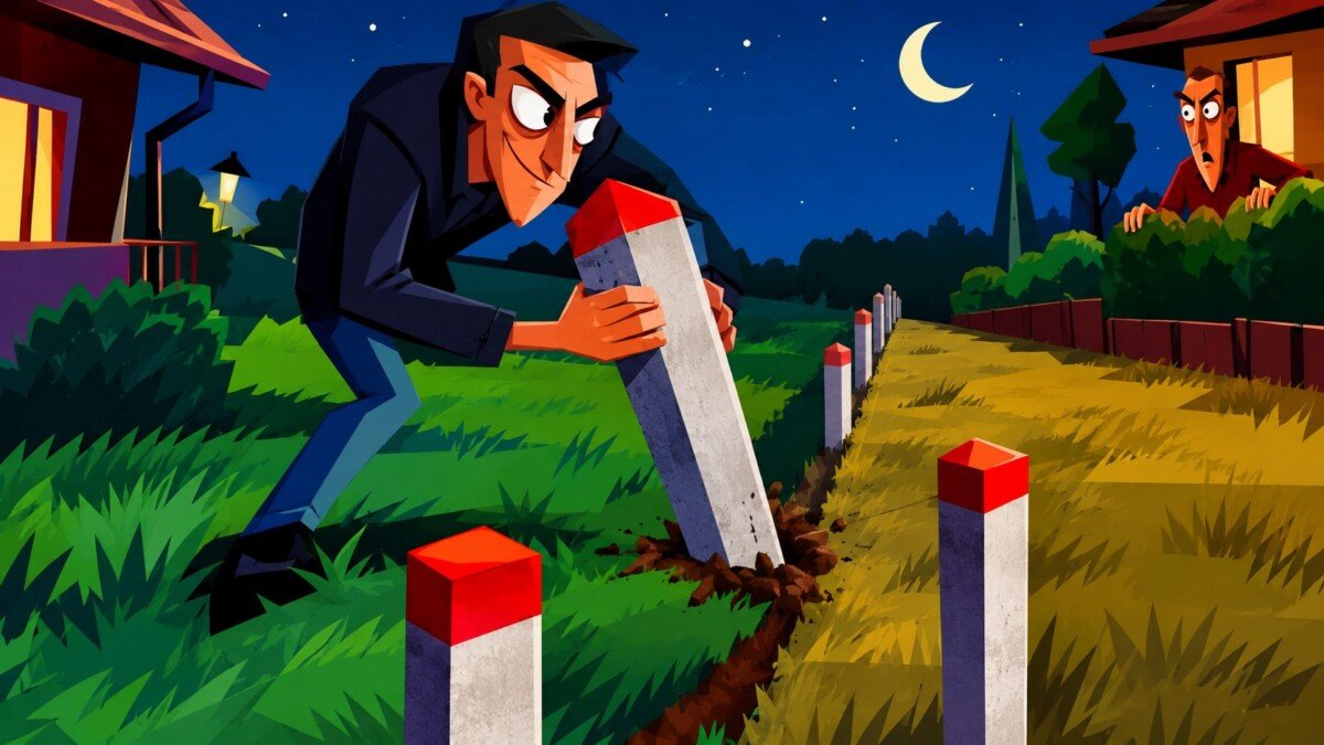 Spostare i confini senza il consenso del vicino: è legale?