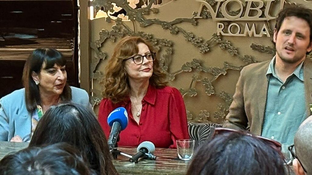 Susan Sarandon a Roma: 80 anni di battaglie per la libertà e la giustizia