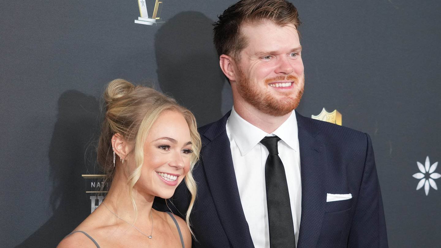 Sam Darnold e Katie Hoofnagle riflettono su un anno eccezionale, matrimonio e Super Bowl