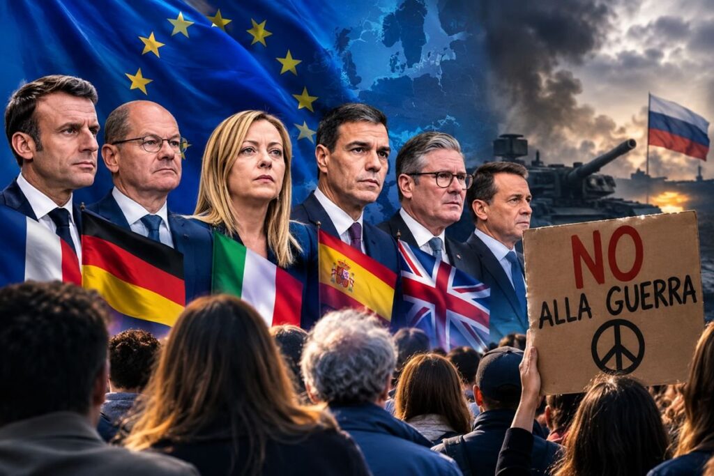 L’Europa si schiera, i cittadini si ridono dietro